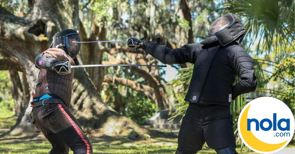 “Medieval sword-fighting techniques are still in use at New Orleans broadsword academy” on NOLA.com